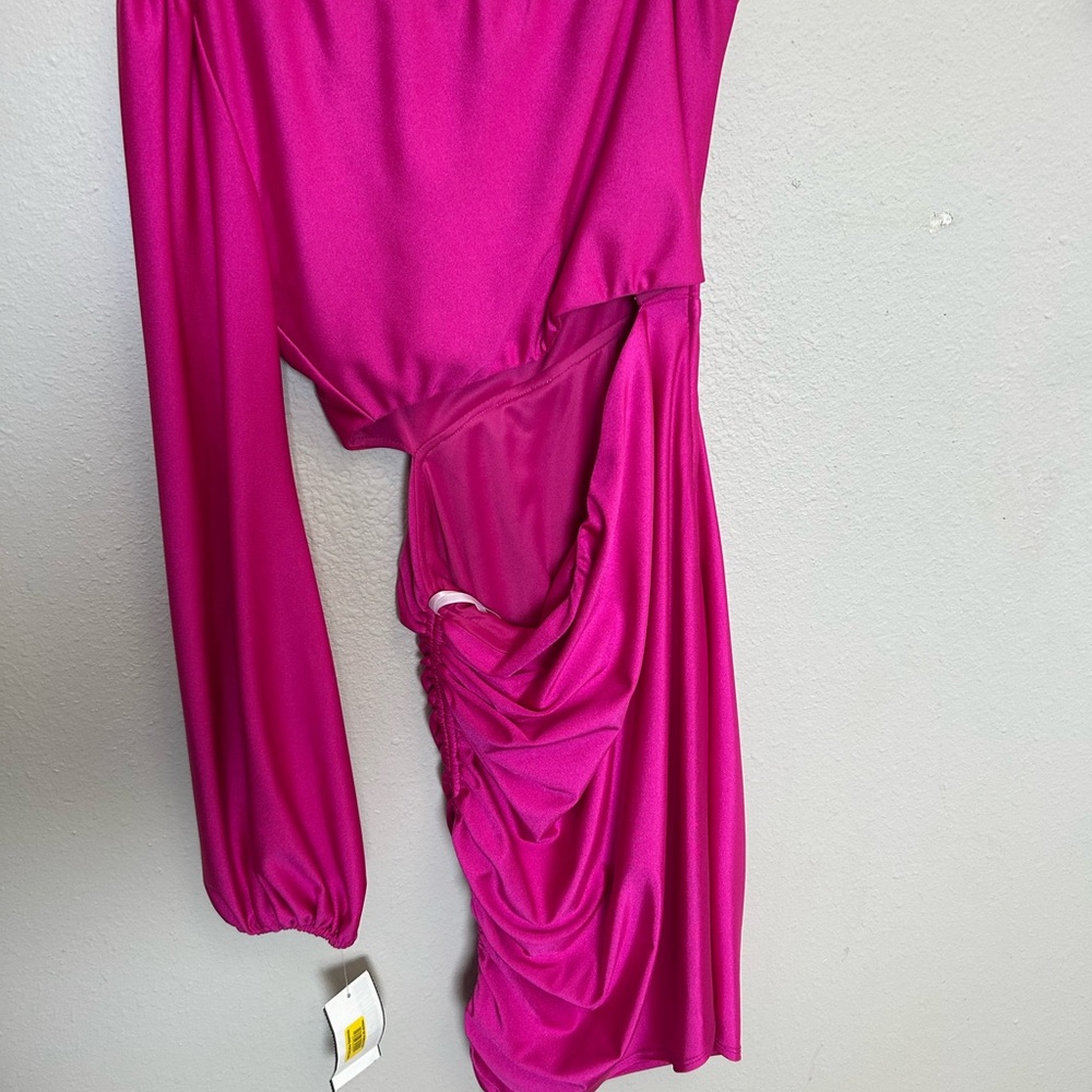 Vibrant Pink B. Darlin Ruched Dress